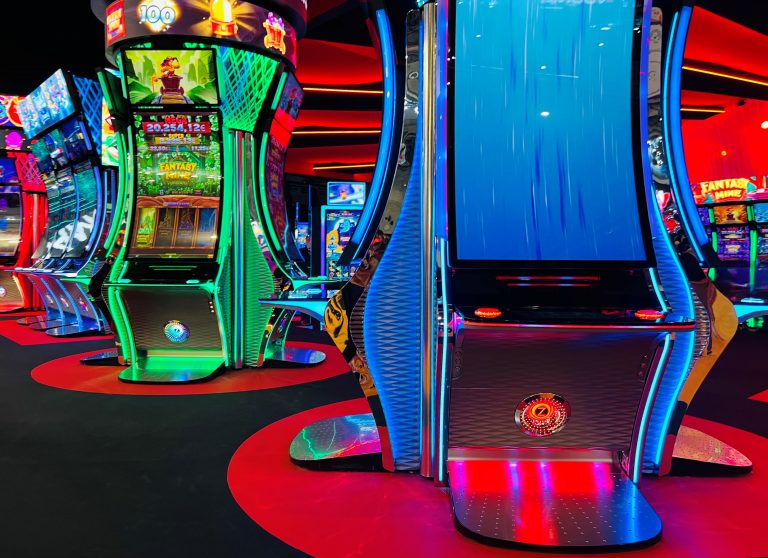 Plastic injection panels for casino slot innovative design